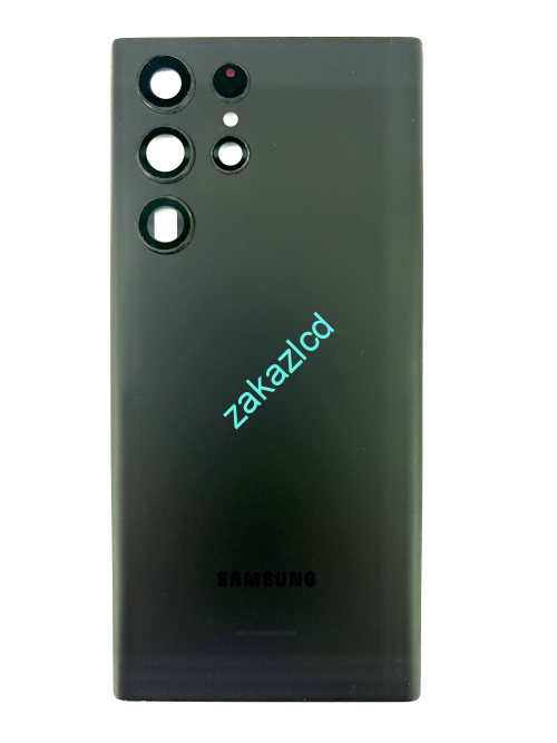 Задняя крышка Samsung S908B Galaxy S22 Ultra оригинал снятая черная (black) Задняя крышка Samsung S908B Galaxy S22 Ultra оригинал снятая черная (black)