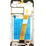 Дисплей с тачскрином Samsung A015 Galaxy A01 (узкий разьем коннектора на шлейфе) оригинал в раме - Дисплей с тачскрином Samsung A015 Galaxy A01 (узкий разьем коннектора на шлейфе) оригинал в раме
