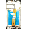 Дисплей с тачскрином Samsung A015 Galaxy A01 (широкий разьем коннектора на шлейфе) оригинал в раме - Дисплей с тачскрином Samsung A015 Galaxy A01 (широкий разьем коннектора на шлейфе) оригинал в раме