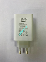Сетевое зарядное устройство Tecno U700TEA 70W cервисный оригинал