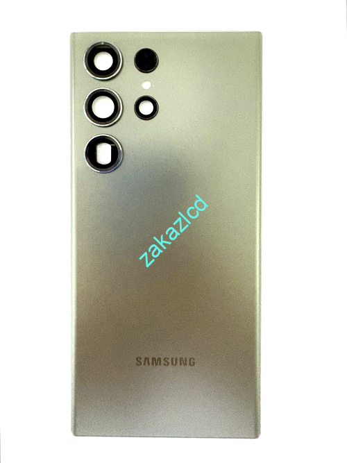 Задняя крышка Samsung S918B Galaxy S23 Ultra оригинал снятая зеленая (green) Задняя крышка Samsung S918B Galaxy S23 Ultra оригинал снятая зеленая (green)