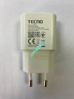 Сетевое зарядное устройство Tecno U180TED 18W сервисный оригинал