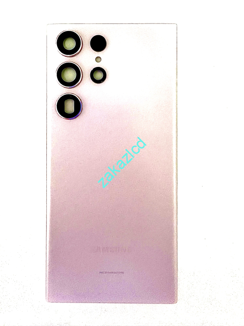 Задняя крышка Samsung S918B Galaxy S23 Ultra оригинал снятая розовая (pink) Задняя крышка Samsung S918B Galaxy S23 Ultra оригинал снятая розовая (pink)