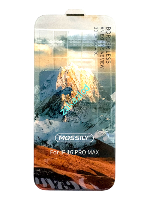 Защитное стекло IPhone 16 Pro Max безрамочное с сеткой динамика Защитное стекло IPhone 16 Pro Max безрамочное с сеткой динамика
