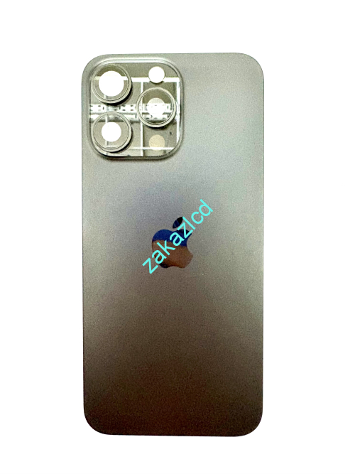 Задняя крышка IPhone 15 Pro Max черная (black) со шлейфом (оригинал снятая) Задняя крышка IPhone 15 Pro Max черная (black) со шлейфом (оригинал снятая)