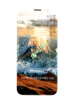 Защитное стекло IPhone 13/14/13 Pro/16e безрамочное с сеткой динамика