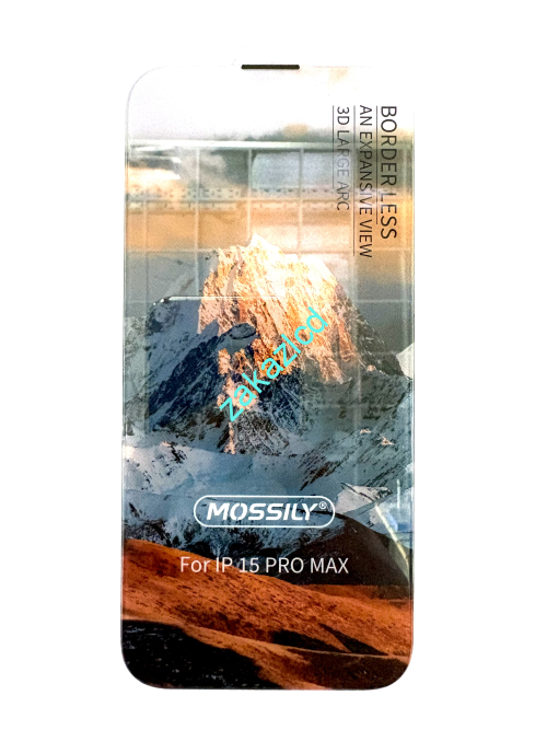 Защитное стекло IPhone 15 Pro Max безрамочное с сеткой динамика Защитное стекло IPhone 15 Pro Max безрамочное с сеткой динамика