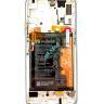 Дисплей с тачскрином Huawei P Smart Pro 2019 (PSTK-L21M) в сборе со средней частью, АКБ и динамиком сервисный оригинал черный синий (breathing crystal) - Дисплей с тачскрином Huawei P Smart Pro 2019 (PSTK-L21M) в сборе со средней частью, АКБ и динамиком сервисный оригинал черный синий (breathing crystal)