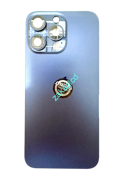 Задняя крышка IPhone 15 Pro Max синяя (blue) снятая оригинал Задняя крышка IPhone 15 Pro Max синяя (blue) снятая оригинал