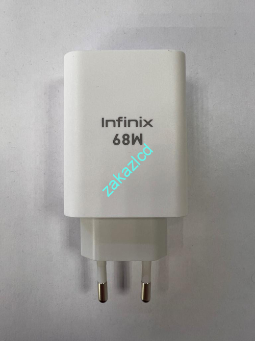 Сетевое зарядное устройство Infinix U680XEA 68W сервисный оригинал Сетевое зарядное устройство Infinix U680XEA 68W сервисный оригинал