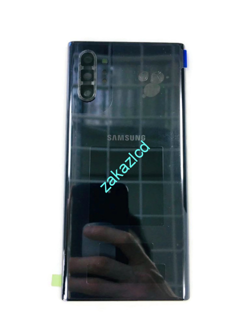 Задняя крышка Samsung N975F Galaxy Note 10 Plus сервисный оригинал черная (black) Задняя крышка Samsung N975F Galaxy Note 10 Plus сервисный оригинал черная (black)