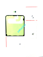 Проклейка (скотч) задней крышки (ремкоплект) Samsung F761 Galaxy Z Flip 7 FE сервисный оригинал