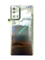 Задняя крышка Samsung N980 Galaxy Note 20 сервисный оригинал черная (black)