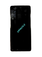 Дисплей с тачскрином Samsung A725F Galaxy A72 в сборе с АКБ сервисный оригинал синий (blue)