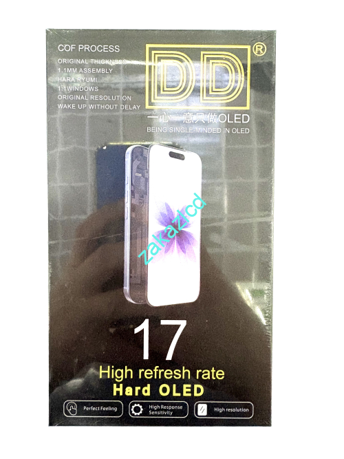 Дисплей с тачскрином iPhone 17 Hard OLED (DD) Дисплей с тачскрином iPhone 17 Hard OLED (DD)