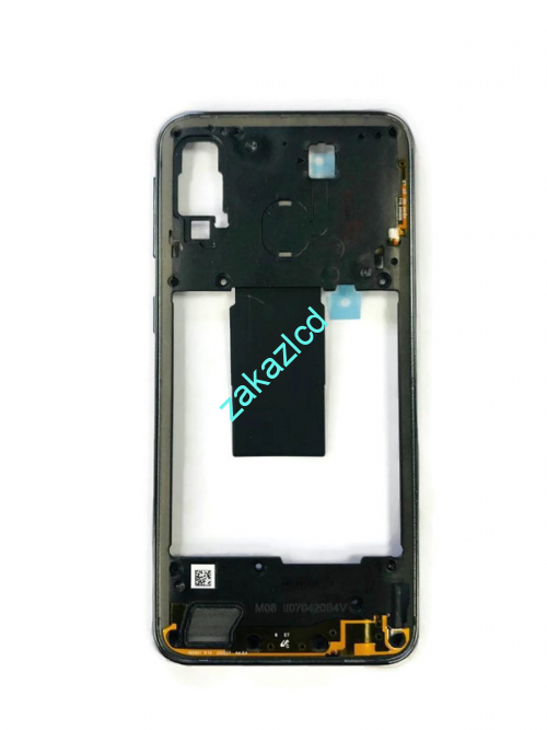 Средняя часть корпуса Samsung A405F Galaxy A40 сервисный оригинал черная (black) Средняя часть корпуса Samsung A405F Galaxy A40 сервисный оригинал черная (black)