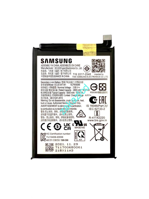 Аккумулятор (батарея) Samsung A146F Galaxy A14 5G SCUD-WT-W1 сервисный оригинал Аккумулятор (батарея) Samsung A146F Galaxy A14 5G SCUD-WT-W1 сервисный оригинал