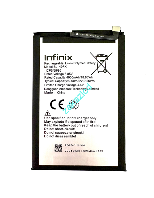 Аккумулятор (батарея) Infinix Hot 10 Lite,Hot 10s,Hot 12i,Hot 20i,Smart 6,Smart 6 HD,Smart 6 HD Plus BL-49FX сервисный оригинал Аккумулятор (батарея) Infinix Hot 10 Lite,Hot 10s,Hot 12i,Hot 20i,Smart 6,Smart 6 HD,Smart 6 HD Plus BL-49FX сервисный оригинал